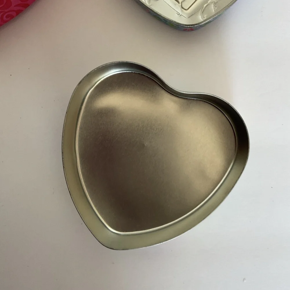 Brighton Heart Shaped Jewelry Tins Set of Two